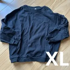 kokokids oatmeal スウェット　トレーナー　ブラック　XL