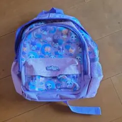 Smiggle スミグル　　リュック　女の子　パープル　紫　ピンクのサムネイル