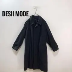 美品‼︎高級カシミヤ100%【DESII MODE】ステンカラーコート ブラック 2025年最新】DESII MODEの人気アイテム - メルカリ