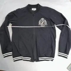 ダークグレー フルジップジャケット