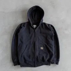 00s Carhartt カーハート ジップパーカー　ブラック Sサイズ