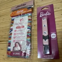 Barbie 防水ケース ネックストラップ セット新品未使用のサムネイル