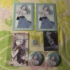 プロセカ　日野森雫　ポスカ　シール　ステッカー　カード　缶バッジ　まとめ売り