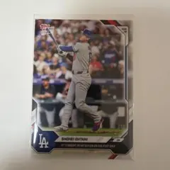 Topps Now 大谷翔平 30本塁打達成記念カード