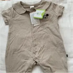 ロンパース　バースデイ　ディズニー　ミッキーマウス　50-60