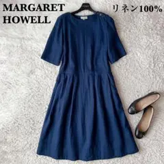 MARGARET HOWELL マーガレットハウエル デニムシャツワンピース - メルカリ