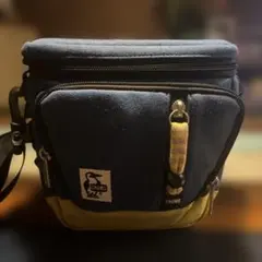 CHUMS カメラバッグ ネイビー/イエロー