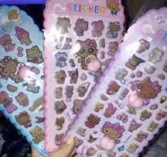 おしりシール　日焼けキティ3枚セット