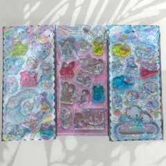 【新品•未開封】ラビちゃん　あわわちゃん　ラブ友　ウォーターシール3点セット