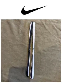 Nike ヘアゴム　ヘアバンド　黒 白 セット