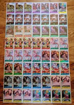 y*)様 ワンピースカード　c sr リーダーパラレル　56枚　大量セット　まと