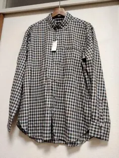 MALE&Co.　新品　メンズ　チェック柄 ボタンダウンシャツ LLサイズのサムネイル