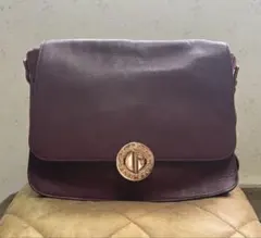 【美品】COLE HAAN 2way ハンドバッグ ショルダーバッグ ボルドー