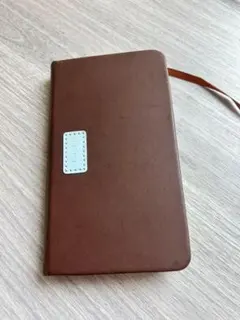 ブラウン A5 システム手帳 リボン付き