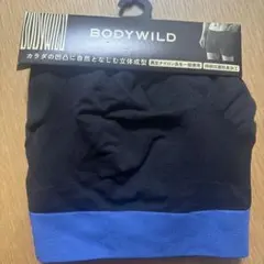 BODYWILD セミロングボクサーパンツ Lサイズ ブラック/ブルー⭐︎新品