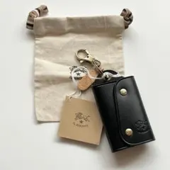 IL BISONTE イルビゾンテ キーケース スマートキーケース ブラック