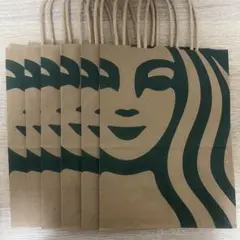 【限定】STARBUCKS COFFEE ホリデー2024 ショップ袋 6枚