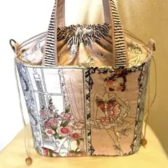ロラライハリス♡巾着バッグ