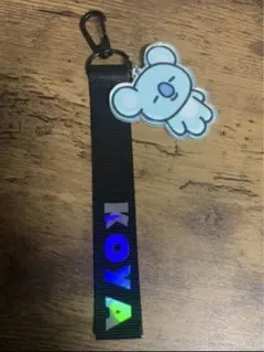 bt21 KOYA キャラクター付きネームストラップ