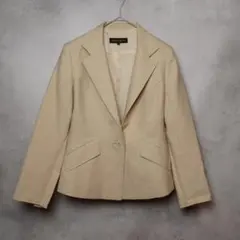 MOGA ジャケット ベージュ系 #2 毛 キュプラのサムネイル