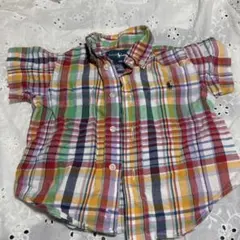 Ralph Lauren チェック柄シャツ 12M