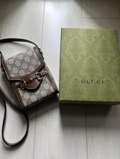 GUCCI 1955 ミニ ホースビット ショルダーバッグ
