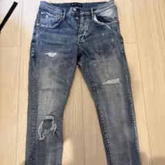 PURPLE-BRAND ダメージ加工デニム　30