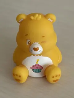 ケアベア　マスコットライト　バースデーベア　オレンジ ガチャガチャ