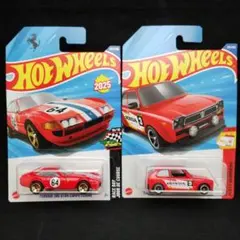 ホットウィール フェラーリ 365 GTB4 コンペ シビック カスタム 計2台