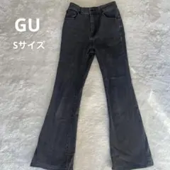 GU Sサイズ　ブーツカットデニム