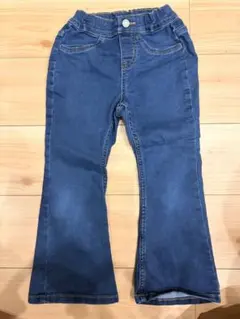 GU キッズ フレアデニム 110cm