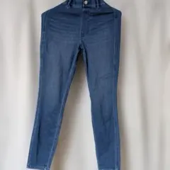 ユニクロ ウルトラストレッチ デニム レギンスパンツ　ブルー　Sサイズ