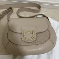 FURLA ショルダーバック　ベージュ　ミニバック