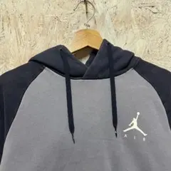 Jordan グレー/ネイビー パーカー