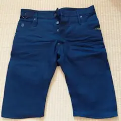 G-STAR RAW デニムハーフパンツ ネイビーのサムネイル