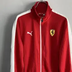 Ferrari フェラーリ プーマ PUMA 赤 ジャージ 白 USサイズS