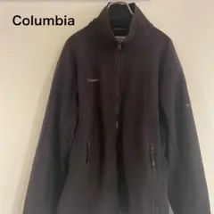 【レア】コロンビア フリース チタニウム ダブルジップ ブラック 90s 古着