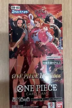 ONE PIECEカード Heroines BOX未開封テープ付き❣ - メルカリ