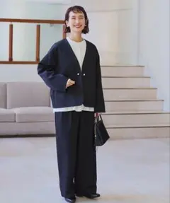arulle cocoon pants jacket set up - メルカリ