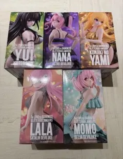 To LOVEる -とらぶる- ダークネス フィギュア 未開封 5体セット