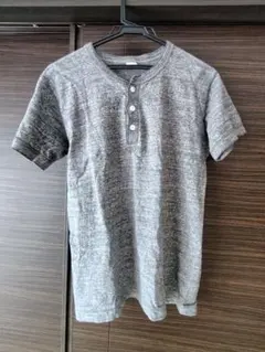 ENTRY SG ヘンリーネック Tシャツ グレーのサムネイル