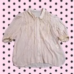 平成ギャル 女児 森ガールフェアリーグランジフリルブラウスロリータピンクレース