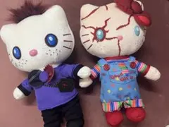 ハローキティ 、ダニエルぬいぐるみ 2体セット