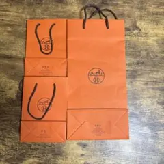 HERMES エルメス ショップ袋 ショッパー 3枚セットのサムネイル