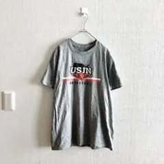 ナイキ バスケットボールTシャツ グレー メンズS スポーツMIX 海外古着