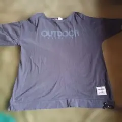 OUTDOOR PRODUCTS グレー Tシャツ Lサイズ