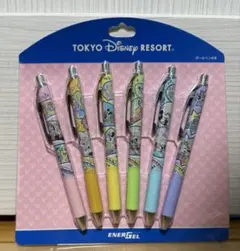 ディズニーエナージェルボールペン 6本セット