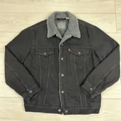 リーバイス　デニムボアジャケット　ブラック