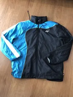 ヨネックス　ユニ裏地付ウィンドウォーマーシャツ　ウインドブレイカー　ブルー　L