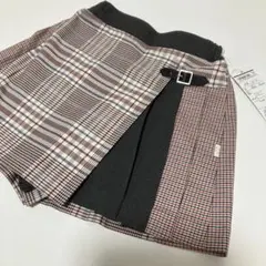 【最終お値下げ】新品タグ付き　組曲　120 キュロットスカート